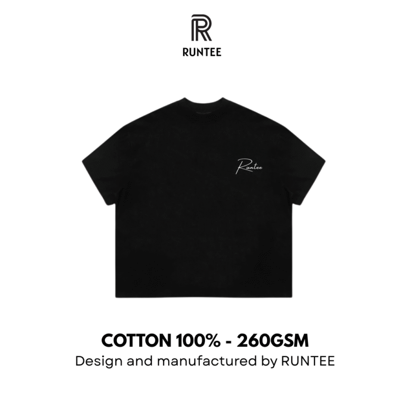 RUNTEE Basic TShirt – Black