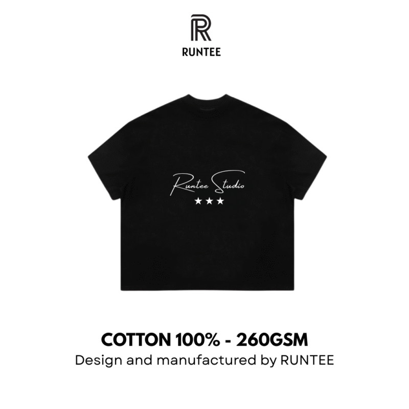 RUNTEE Basic TShirt – Black