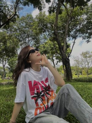 áo oversize họa tiết