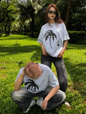 áo oversize tay ngắn