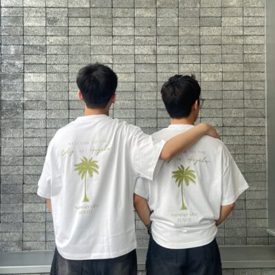Áo thun nam cổ tròn