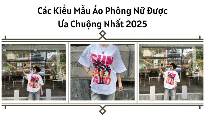 Mẫu áo phông nữ
