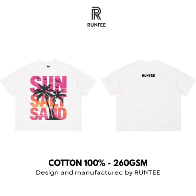 Áo thun boxy Sun Salt Sand 02