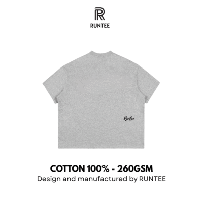 Áo Thun Boxy RUNTEE Shadow Palm TShirt