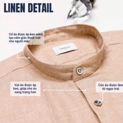 áo sơ mi vải linen